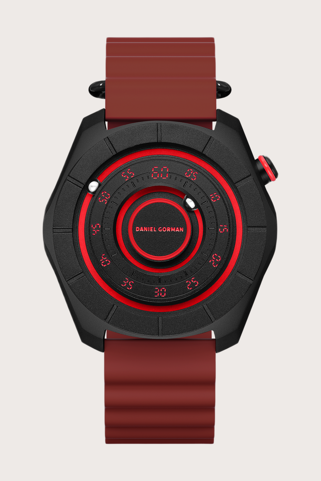 Zivanche Gravitation Series Galaxy DG0788KR Maroon | Daniel Gorman Edition Watch - (ZIVOCGSKRMR0106)