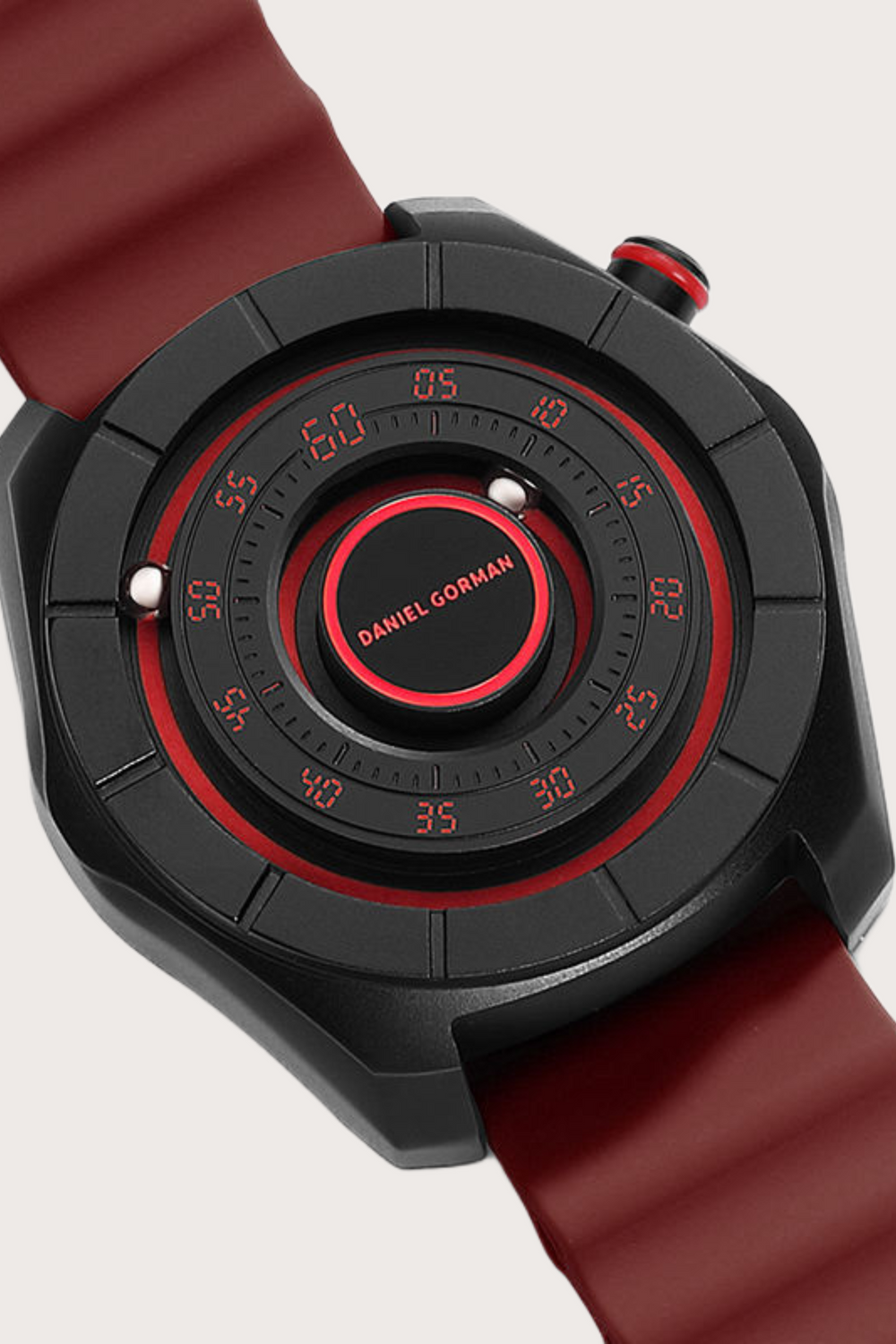 Zivanche Gravitation Series Galaxy DG0788KR Maroon | Daniel Gorman Edition Watch - (ZIVOCGSKRMR0106)
