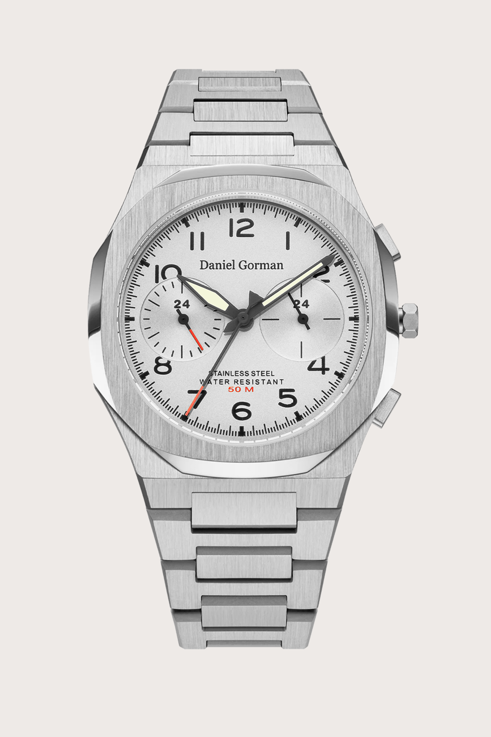 Zivanche Silver Navigator DG0915.SW | Daniel Gorman Edition Watch