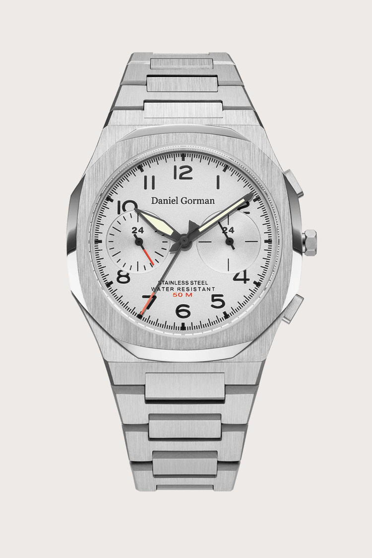 Zivanche Silver Navigator DG0915.SW | Daniel Gorman Edition Watch