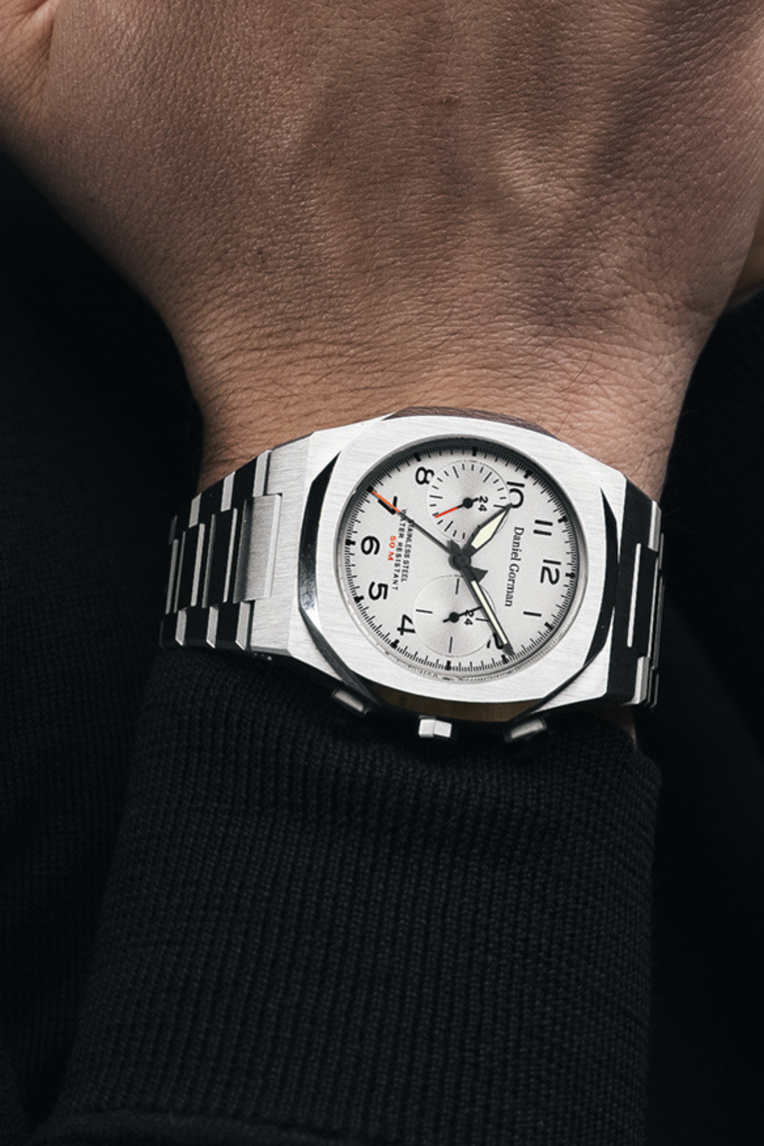 Zivanche Silver Navigator DG0915.SW | Daniel Gorman Edition Watch