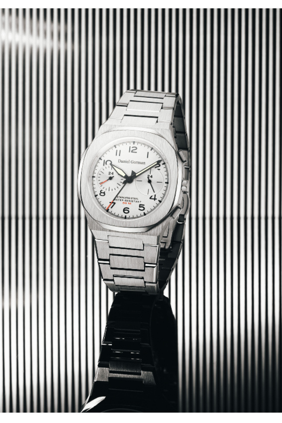Zivanche Silver Navigator DG0915.SW | Daniel Gorman Edition Watch