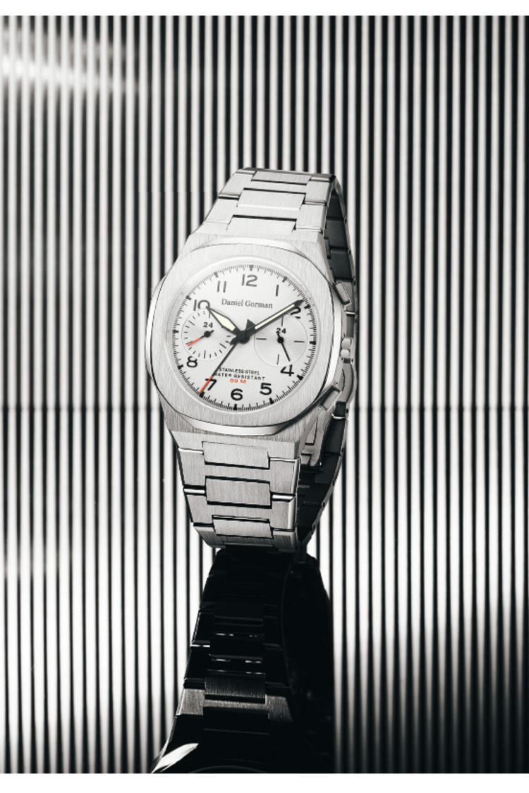 Zivanche Silver Navigator DG0915.SW | Daniel Gorman Edition Watch