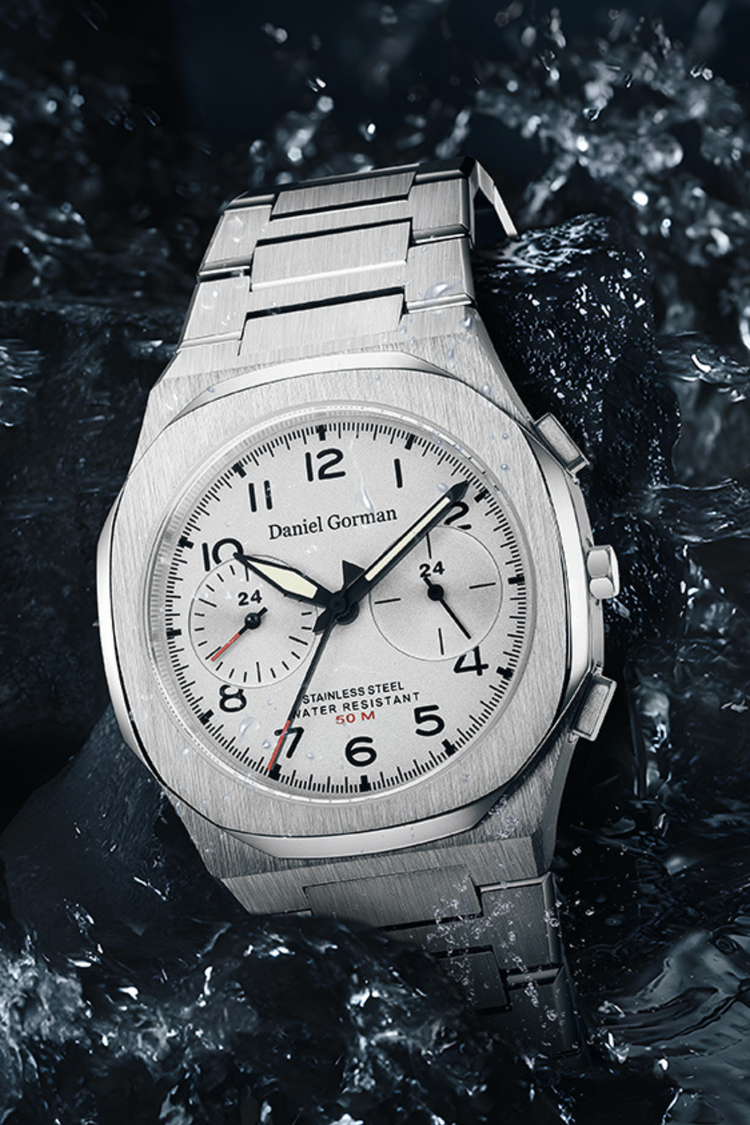 Zivanche Silver Navigator DG0915.SW | Daniel Gorman Edition Watch