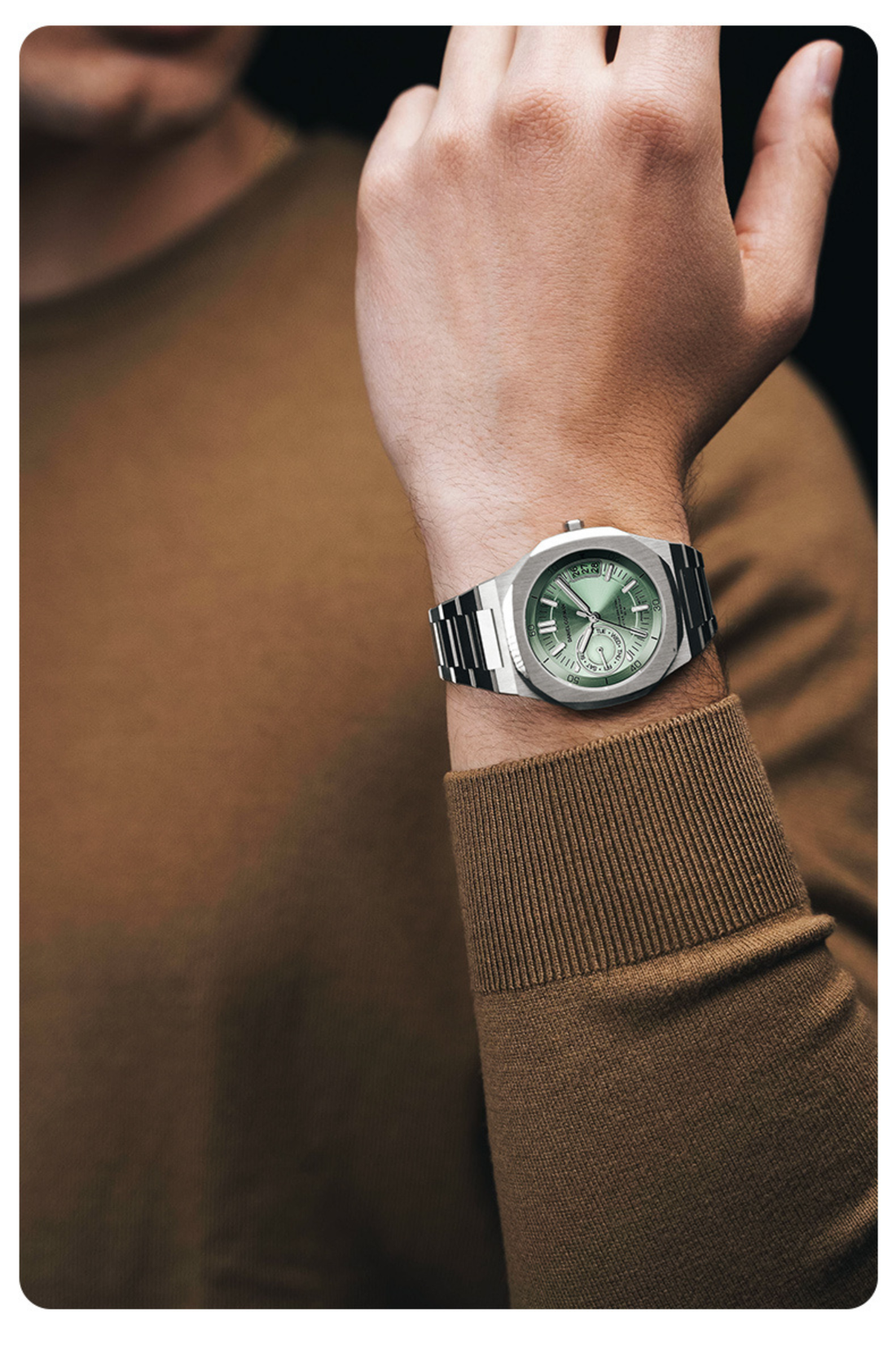 Zivanche Arctic Green DG0916.SG | Daniel Gorman Edition Watch
