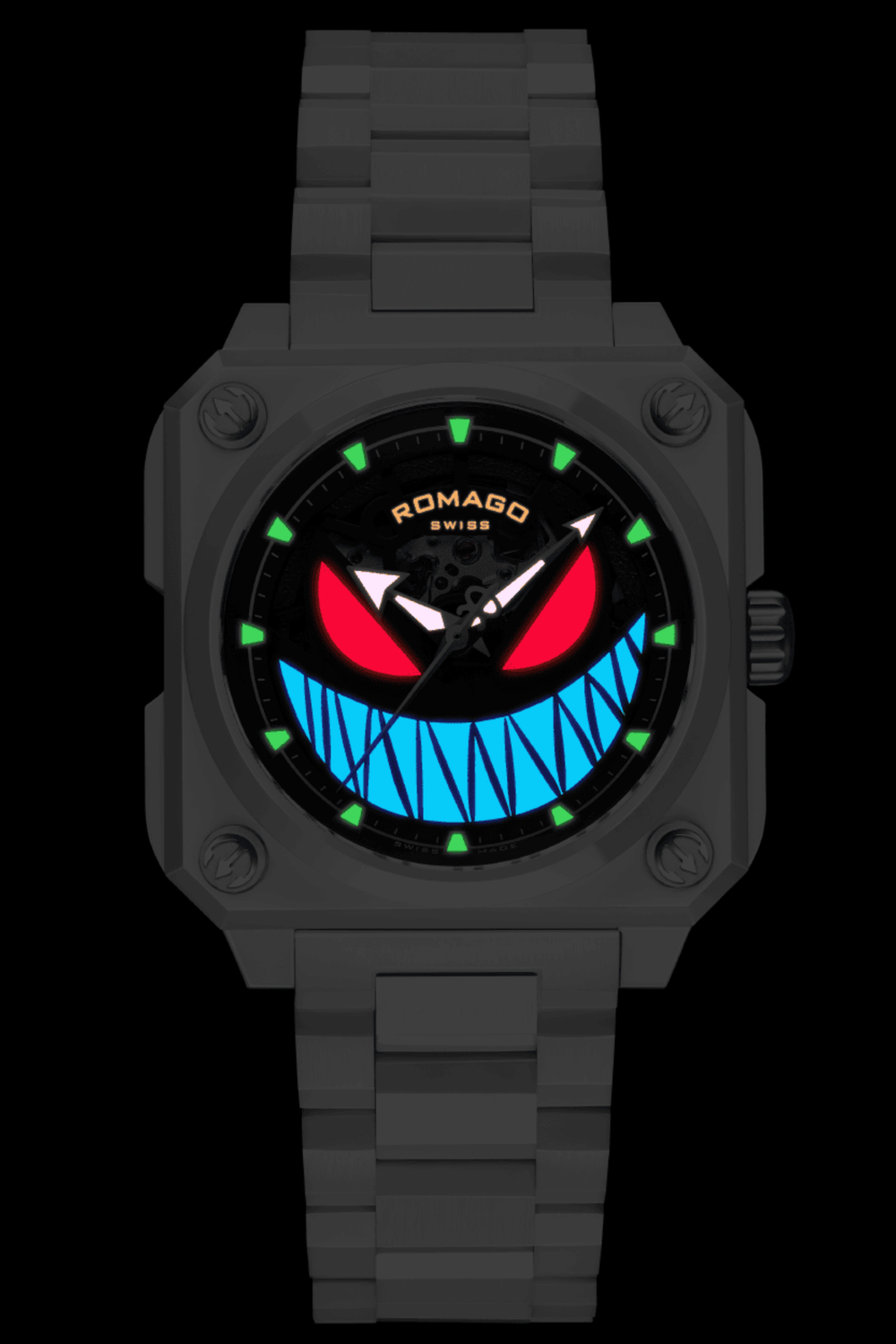 Light Bringer Little Devil Design ROMAGO Edition Automatic Watch