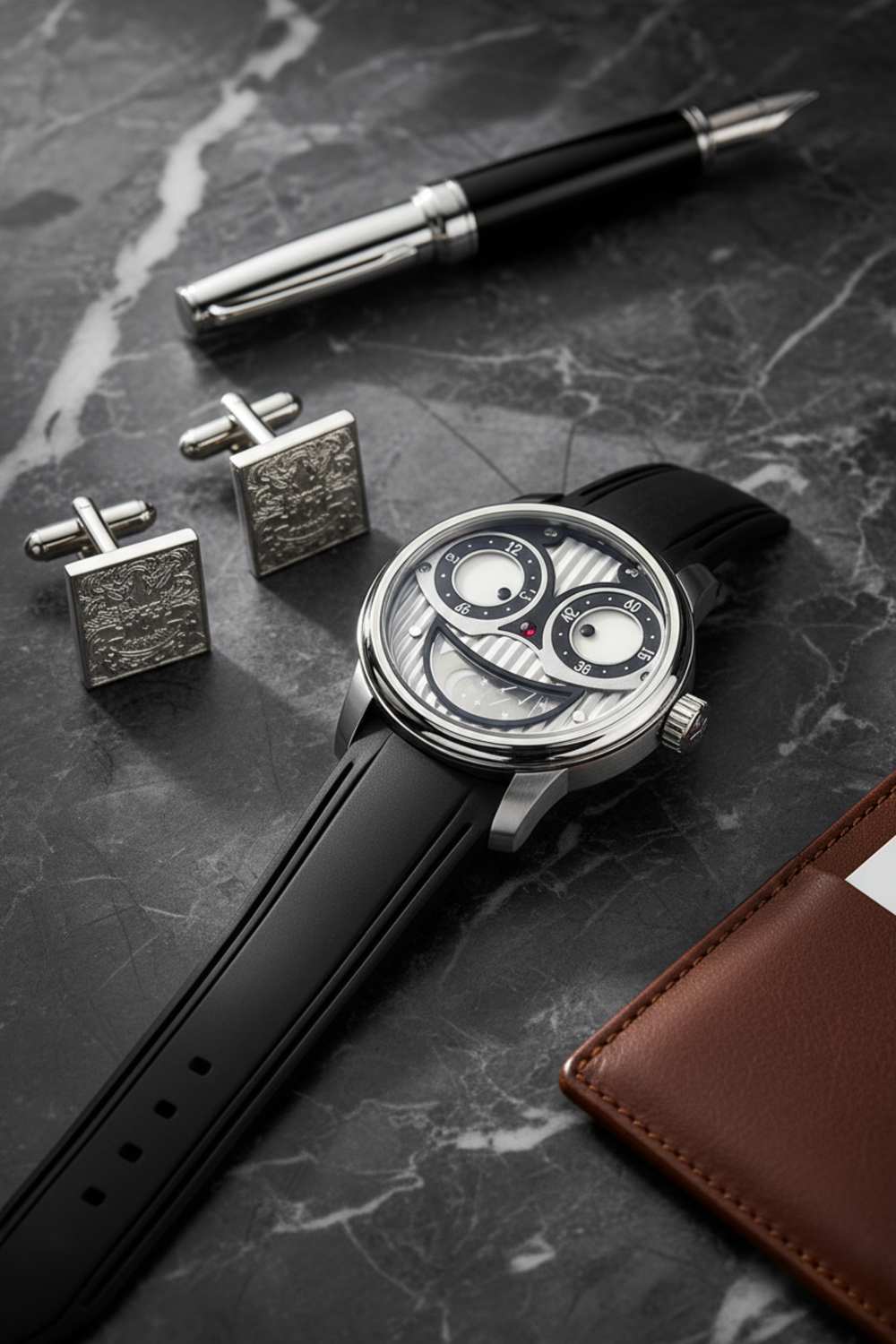 Luna Vision| Silver Joyful Dial Edition Watch