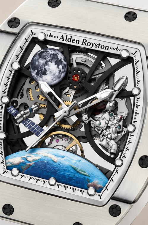 Lunar Voyager Skeleton Automatic Watch