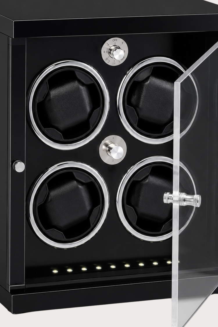 Luxury 4 Slots Horology Precision Watch Winder