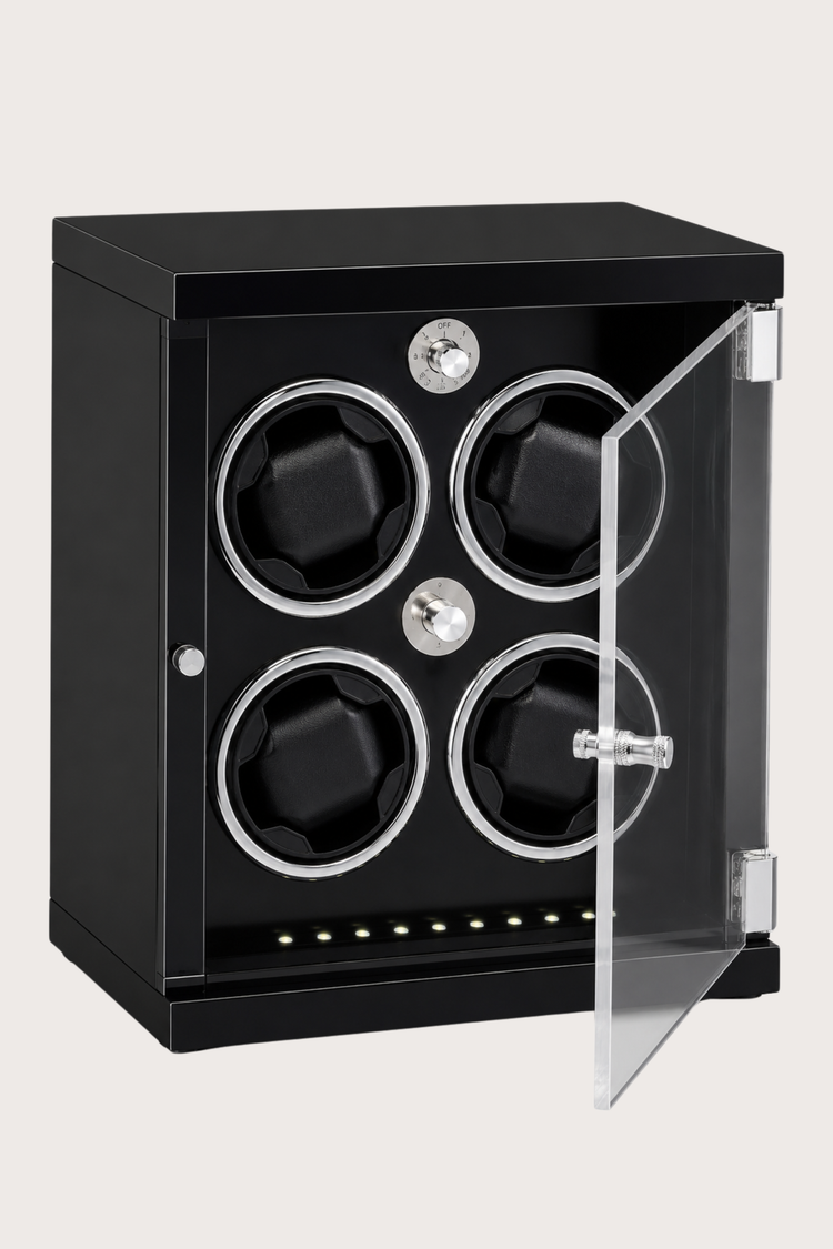 Luxury 4 Slots Horology Precision Watch Winder