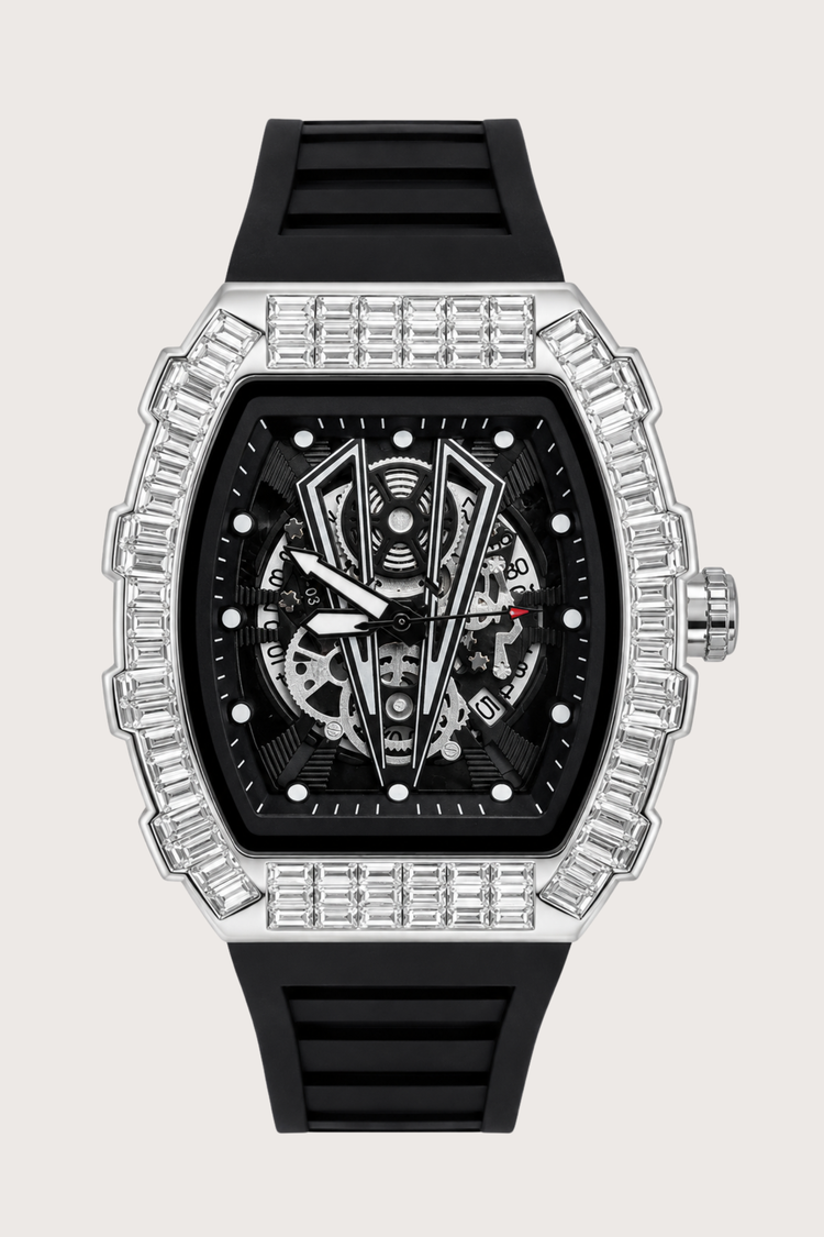 Luxury Diamond Fusion Black Elegance Sport Watch (45530687)