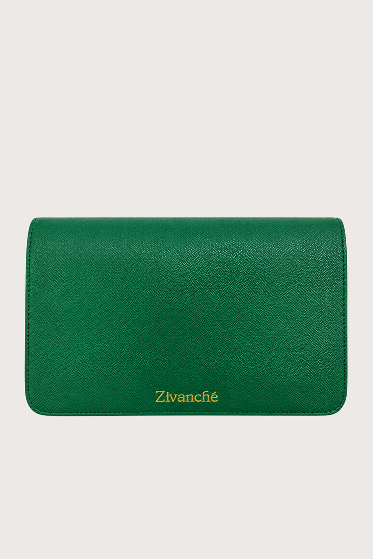 Luxury Green Leather Watch Case