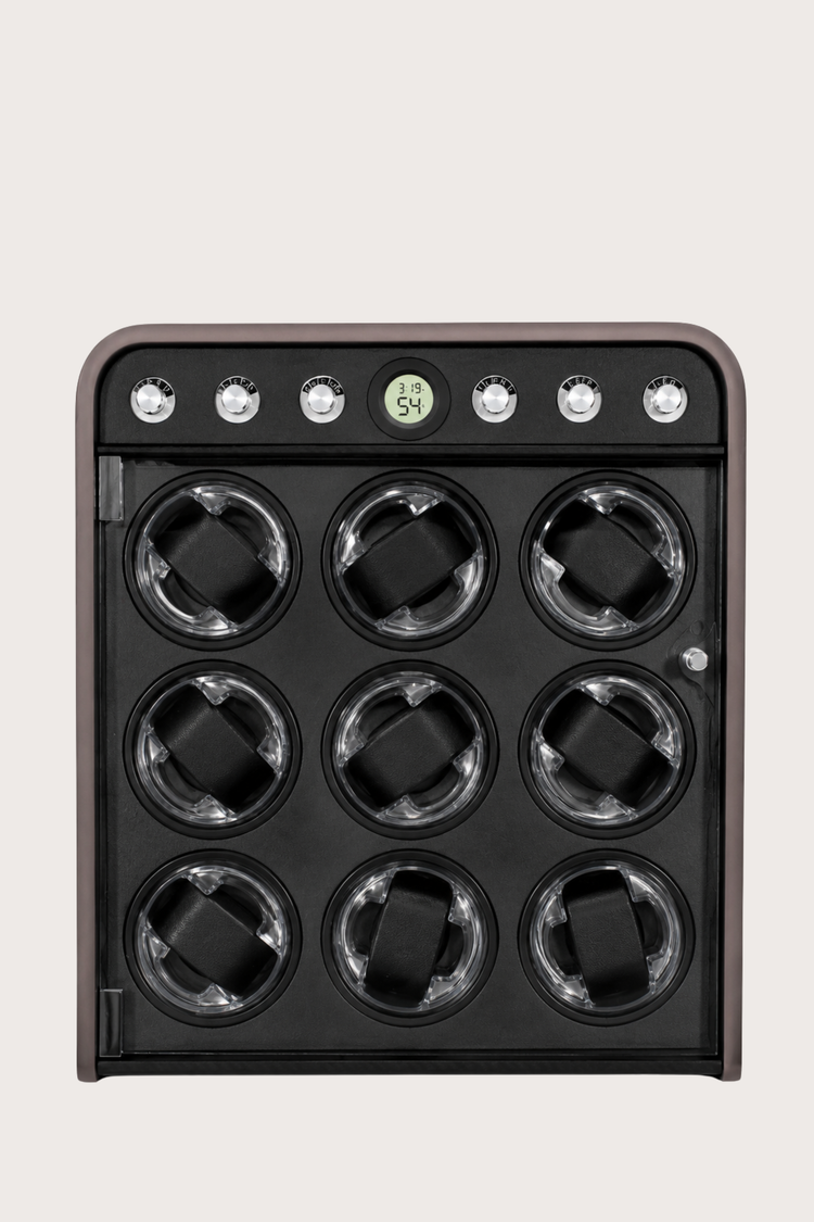 Zivanché Chrono Vault 9 – Luxury Automatic Watch Winder Cabinet