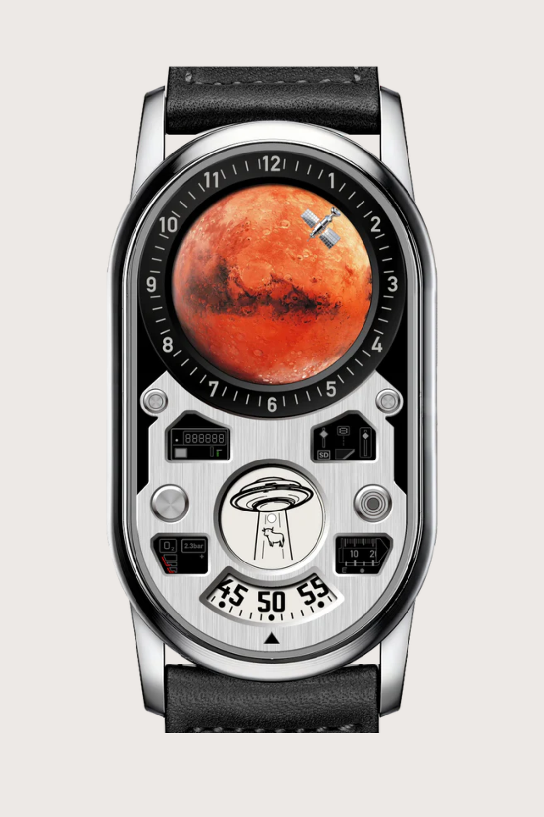Luxury Mars Orbit UFO Beam Dashboard Limited Edition Watch (45530666)