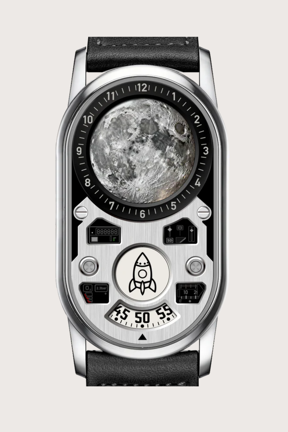 Luxury Moon Rocket Beam Astronaut Dashboard Limited Edition Watch