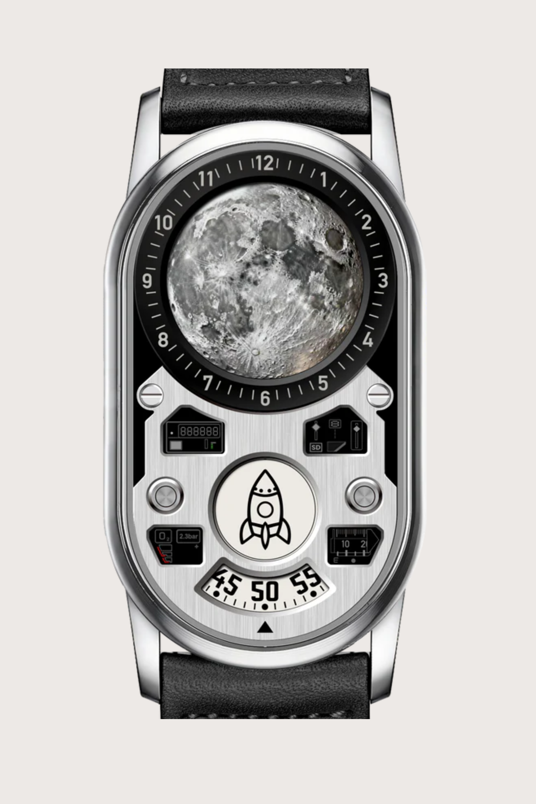Luxury Moon Rocket Beam Astronaut Dashboard Limited Edition Watch