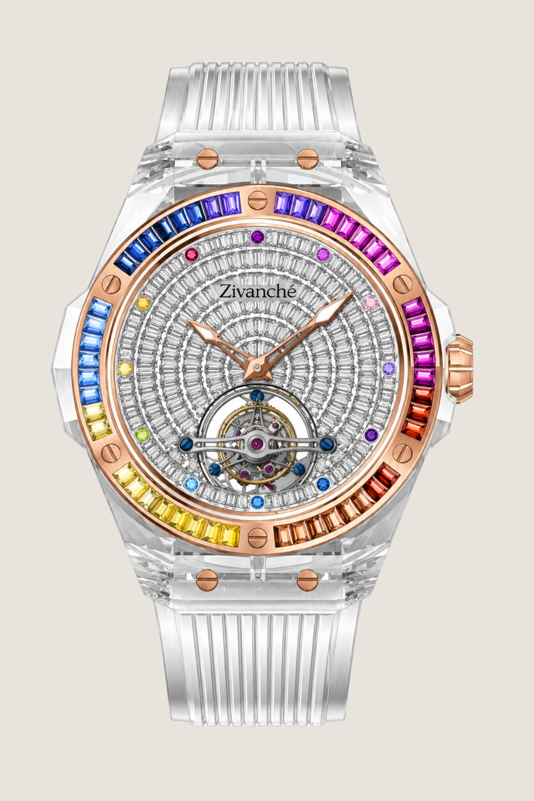Luxury Sapphire Tourbillon Mechanical Edition Watch