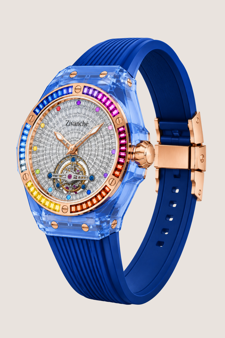 Luxury Sapphire Tourbillon Mechanical Edition Watch