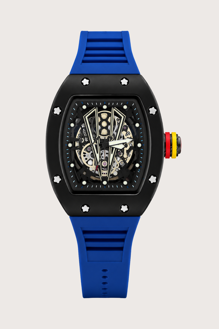 Luxury Sport Blue & Black Elegance Zivanche Edition Watch (ZIVHYPBLKBLU0173)