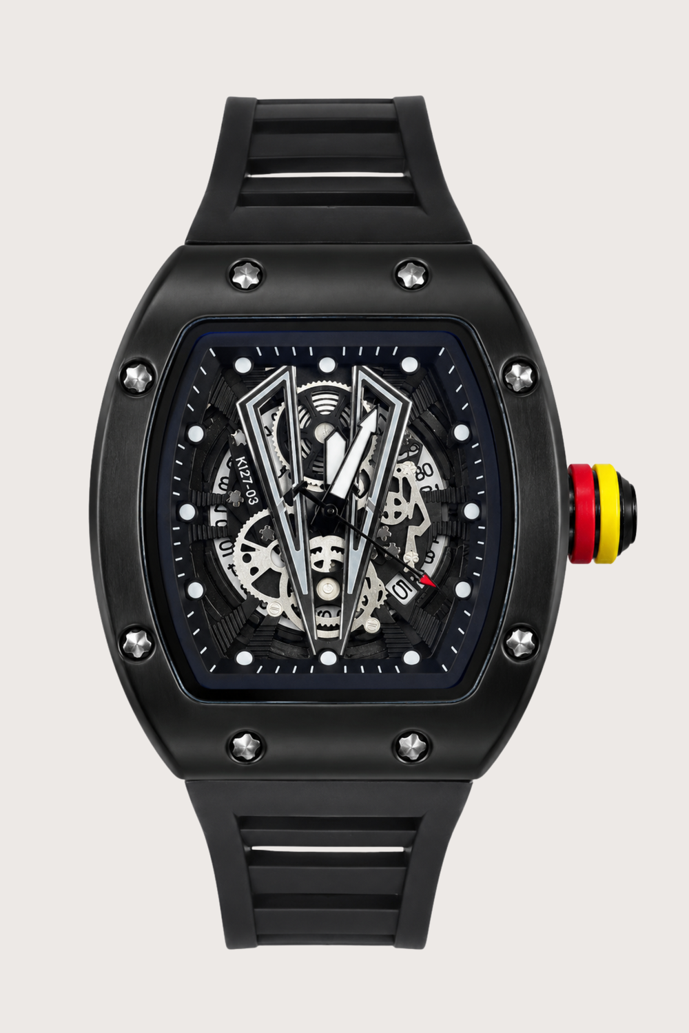 Luxury Sport Full Black Elegance Zivanche Edition Watch (43522425)