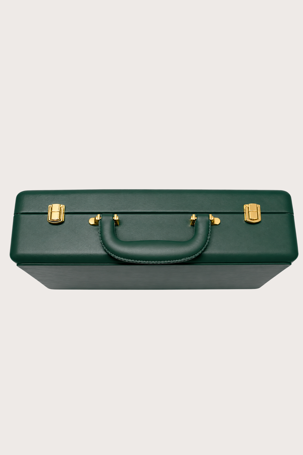 Luxury Timepiece Guardian Vault – 12 Slot Collector Green Briefcase