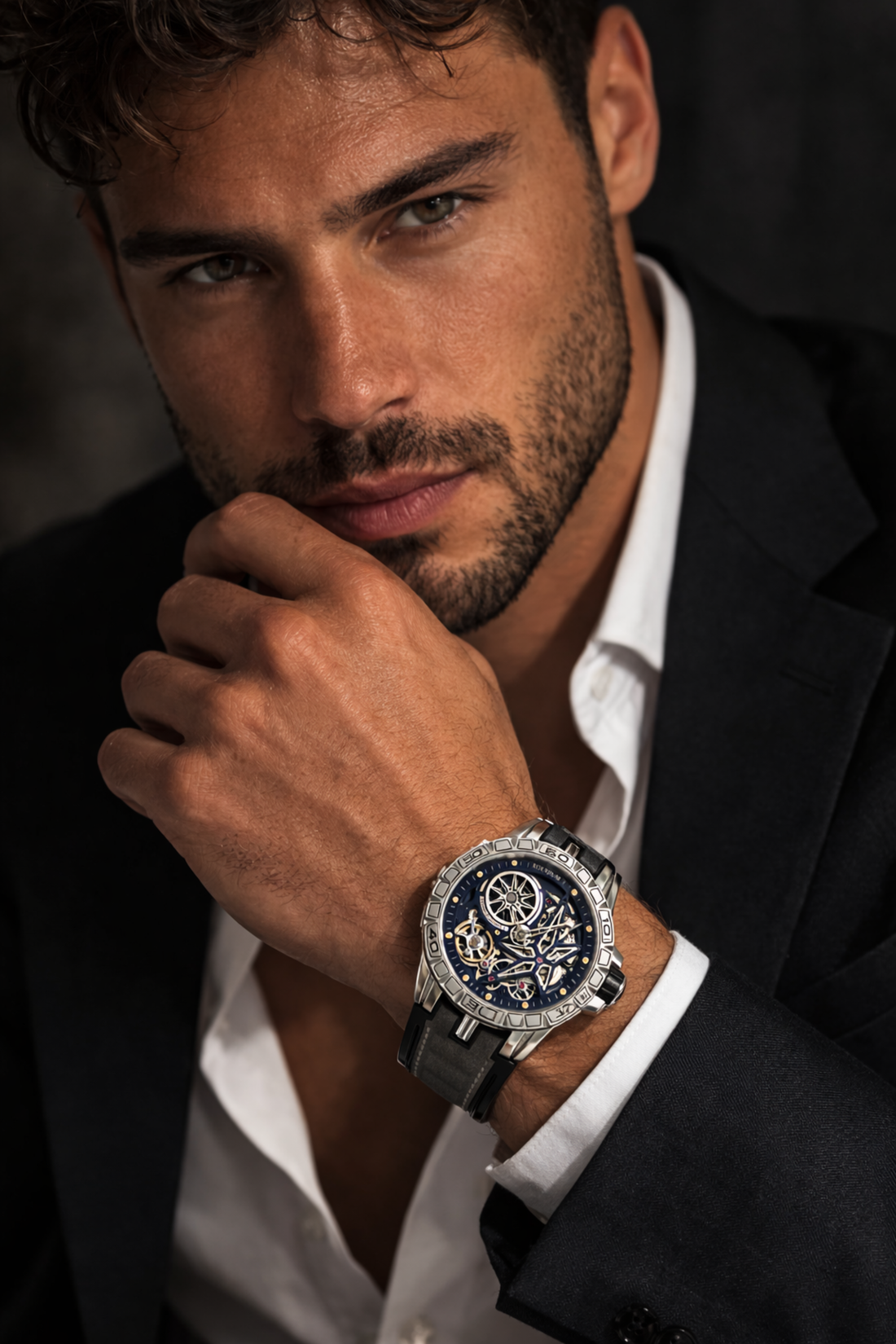 Luxury Timepiece ROERDUM Astral Core Skeleton Watch - (43414319)