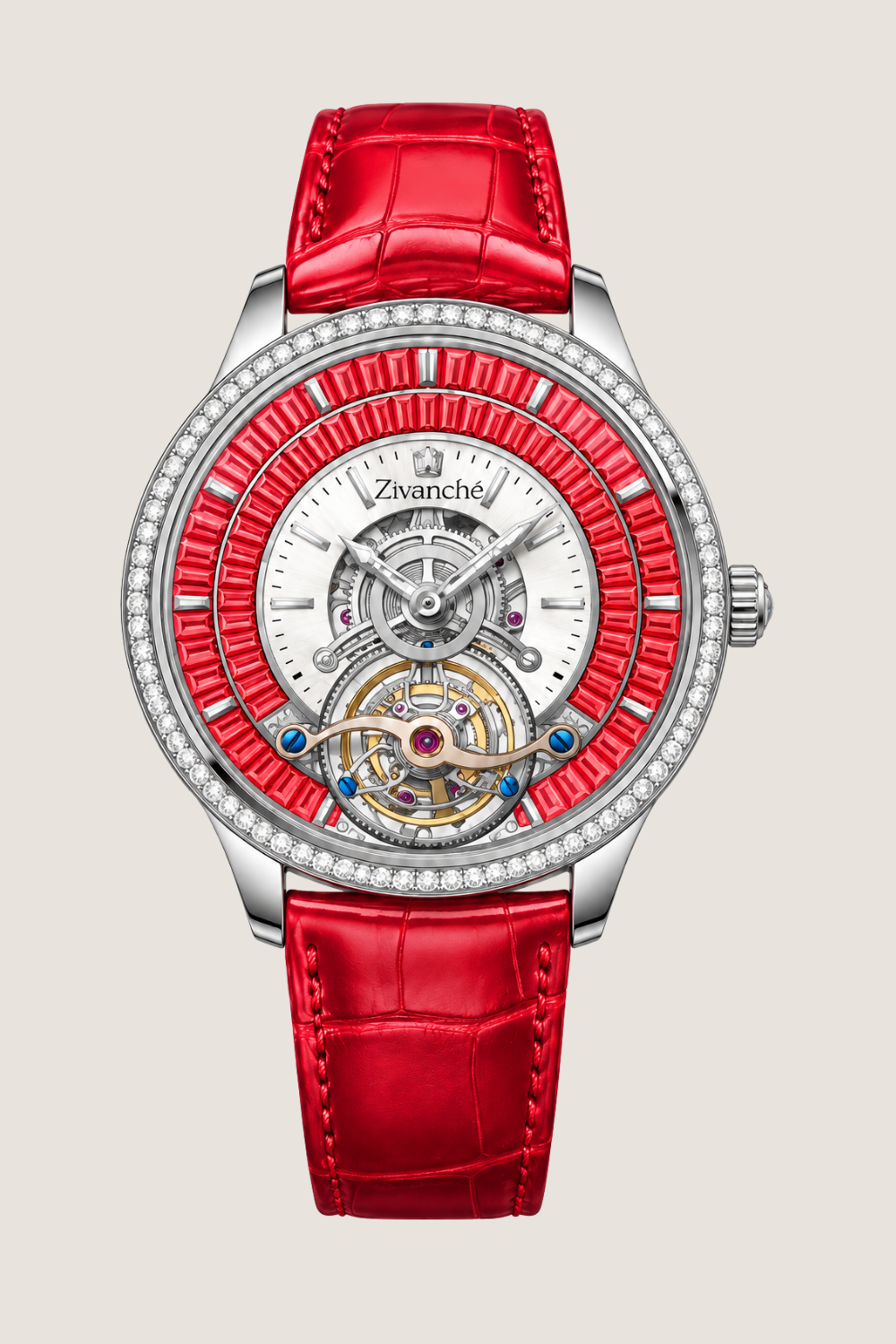 Luxury Tourbillon Edition Diamond Zivanche Watch