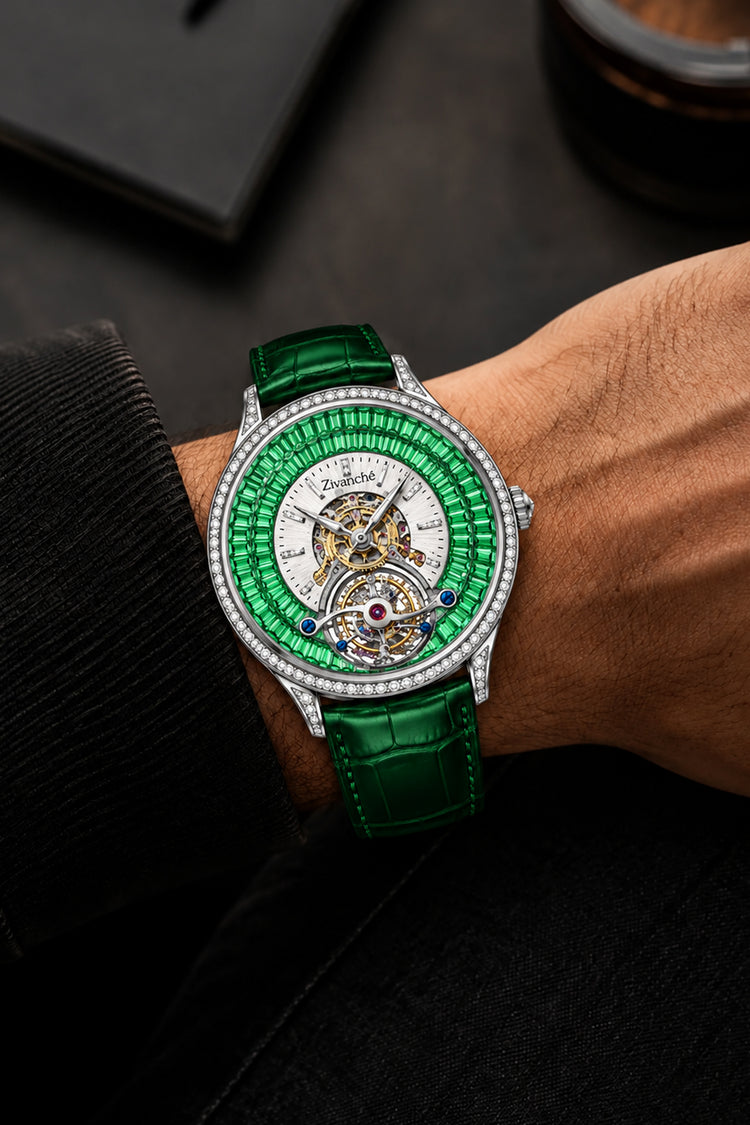 Luxury Tourbillon Edition Diamond Zivanche Watch