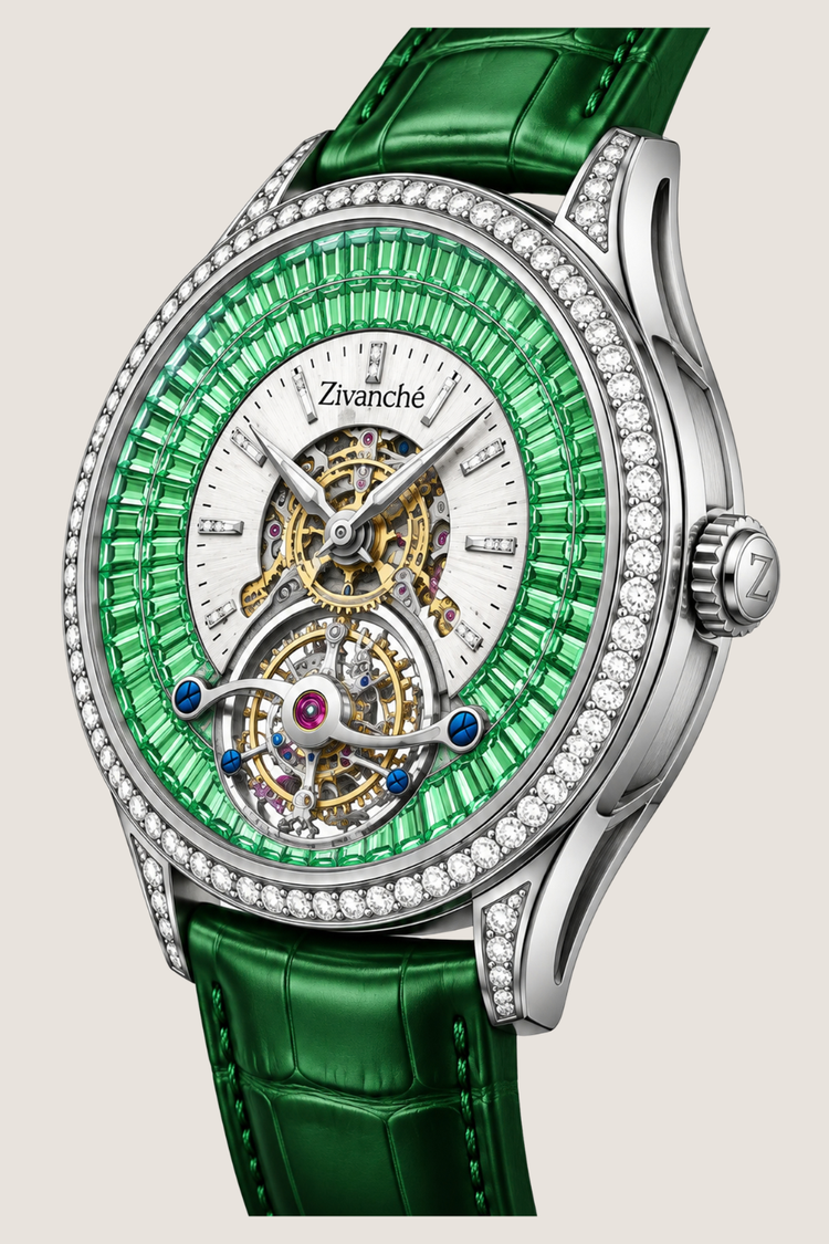 Luxury Tourbillon Edition Diamond Zivanche Watch