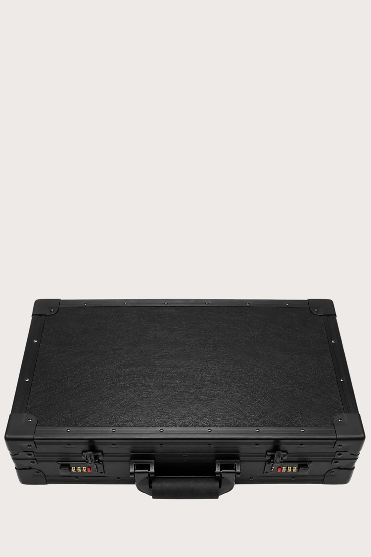 Luxury Watch Guardian Secure Travel – 24 Slot Storage Black Briefcase