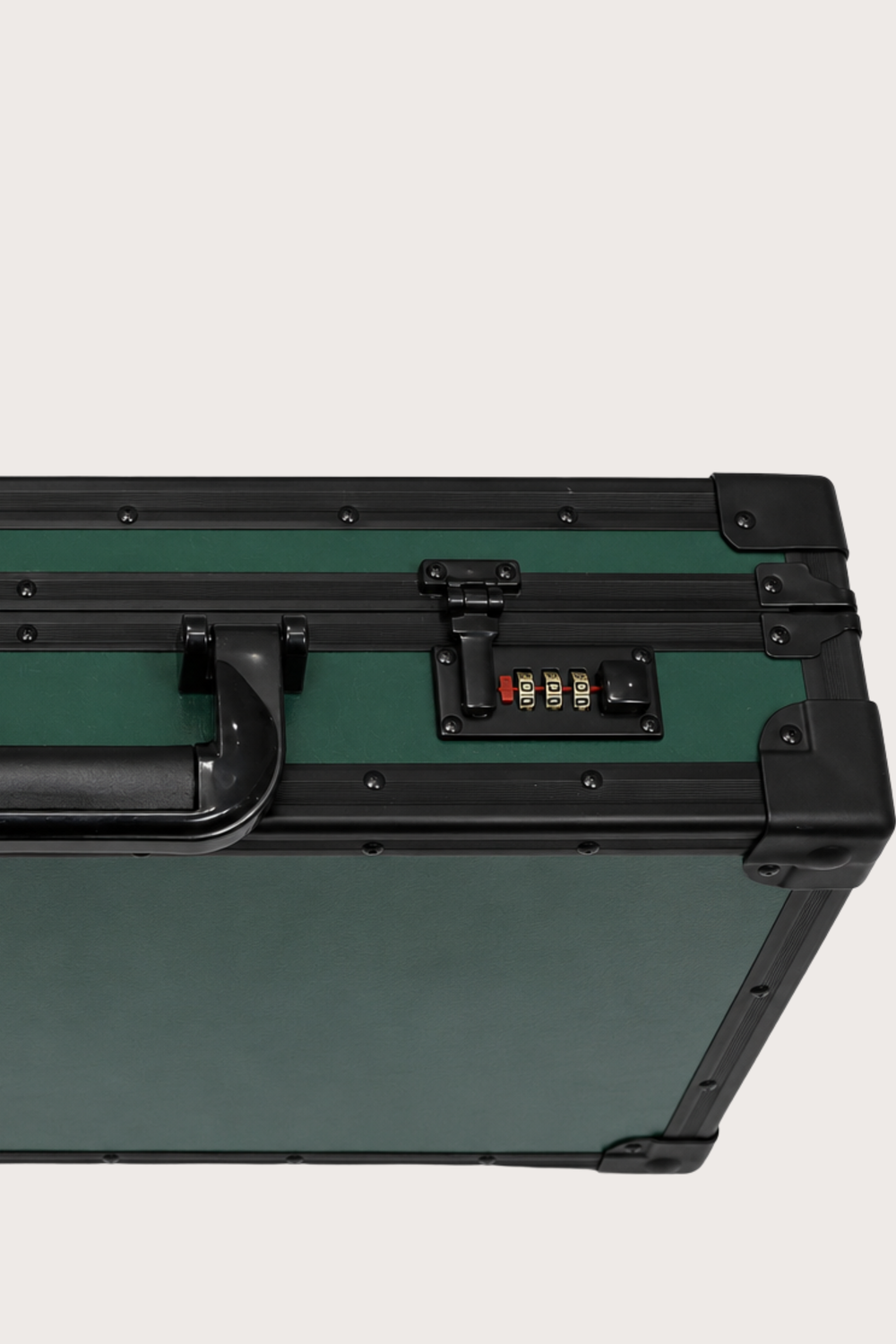 Luxury Watch Guardian Secure Travel – 24 Slot Storage Green Briefcase