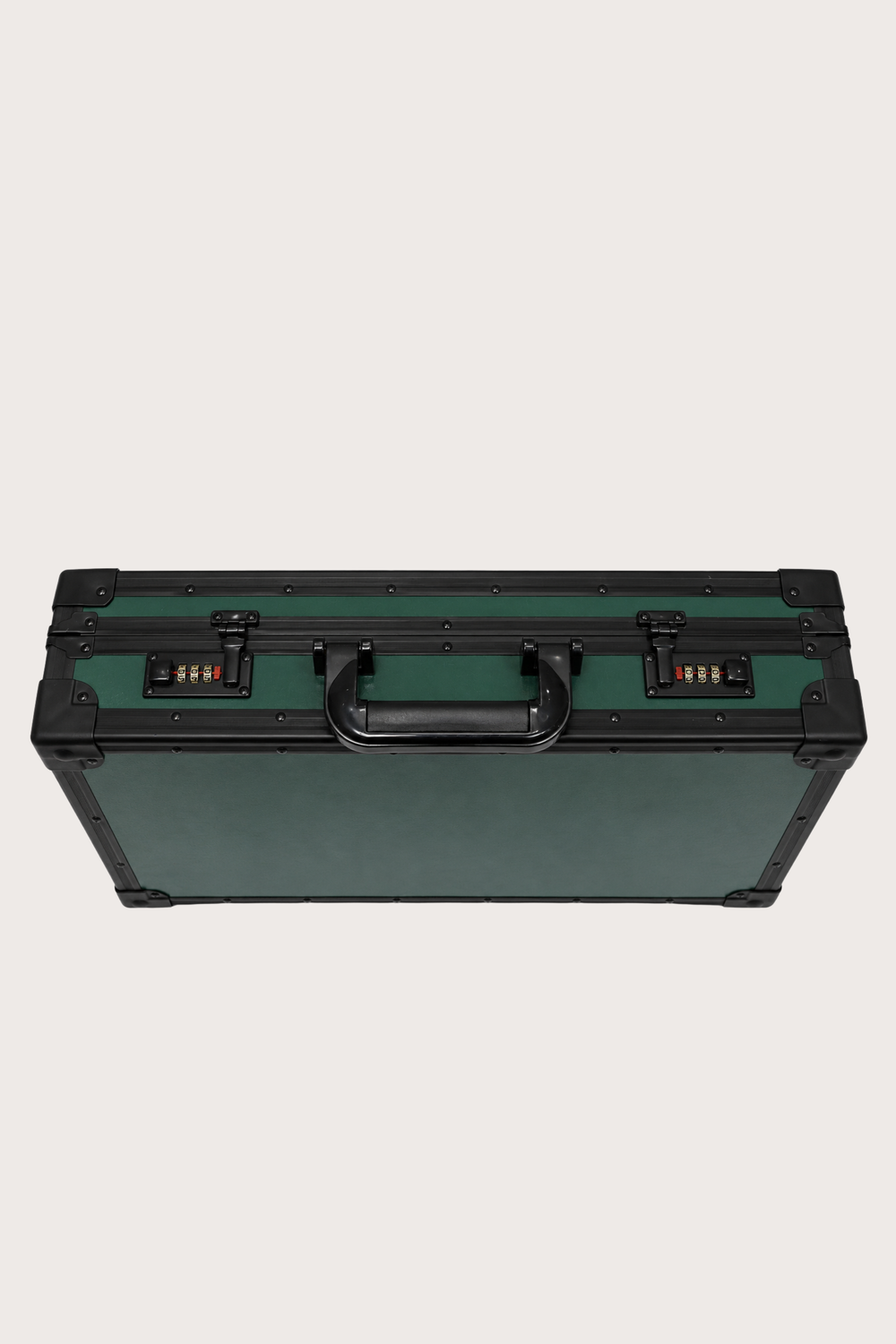 Luxury Watch Guardian Secure Travel – 24 Slot Storage Green Briefcase