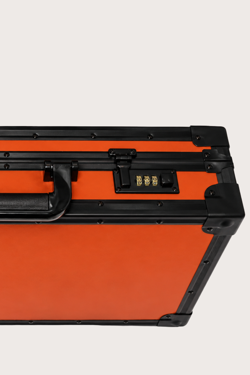 Luxury Watch Guardian Secure Travel – 24 Slot Storage Orange Briefcase