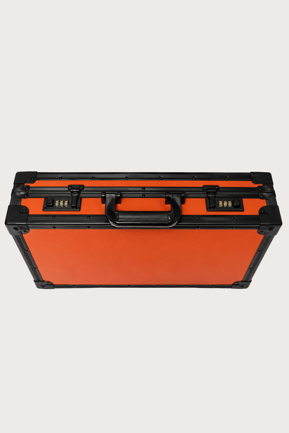 Luxury Watch Guardian Secure Travel – 24 Slot Storage Orange Briefcase