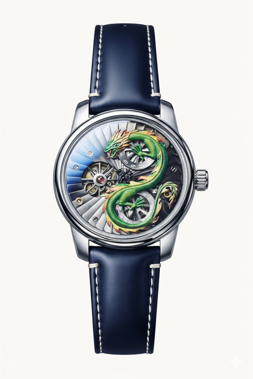 Majestic Seraph |  Green Dragon Automatic Watch