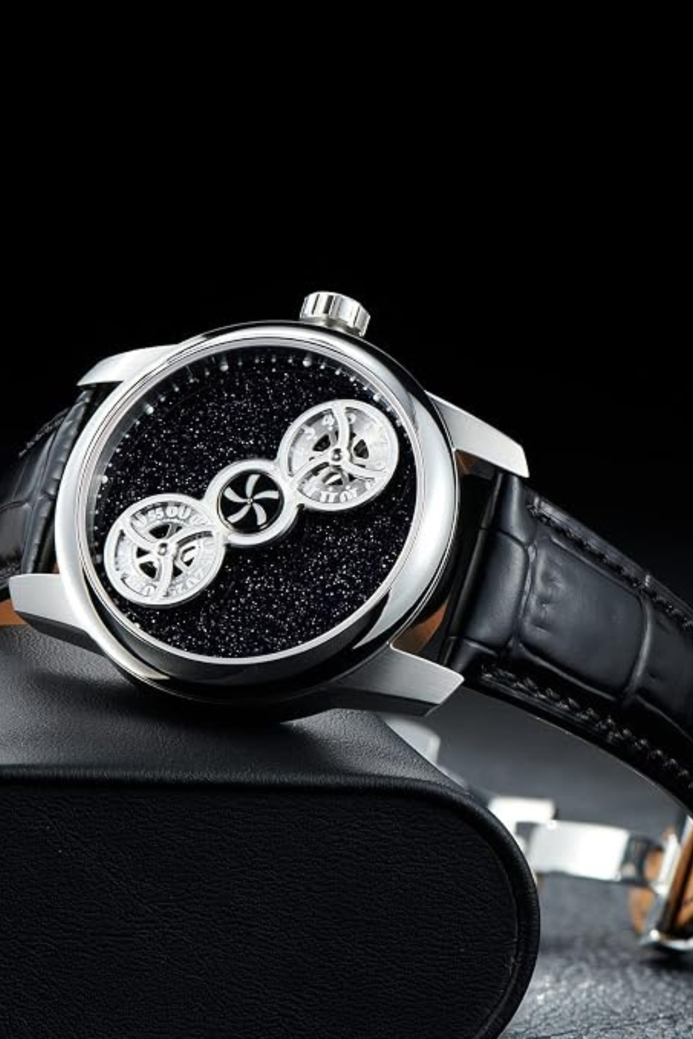Men's Double Wheels Super Luminous Automatic Mechanical Watch