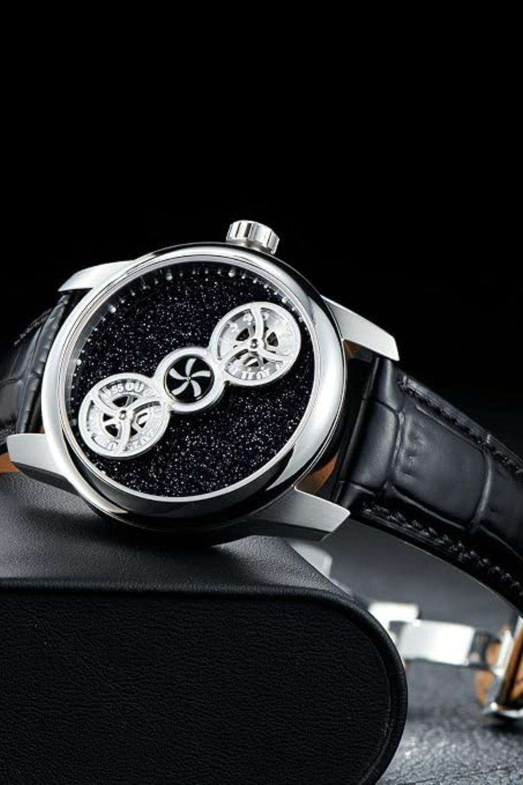Men's Double Wheels Super Luminous Automatic Mechanical Watch