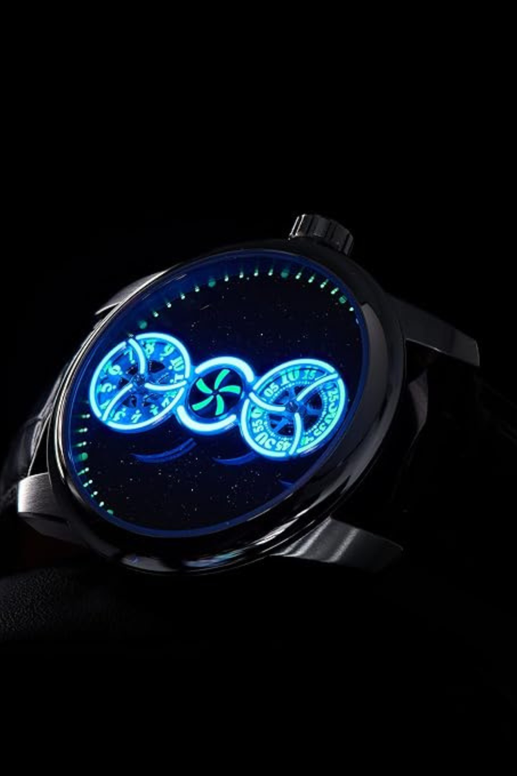 Men's Double Wheels Super Luminous Automatic Mechanical Watch