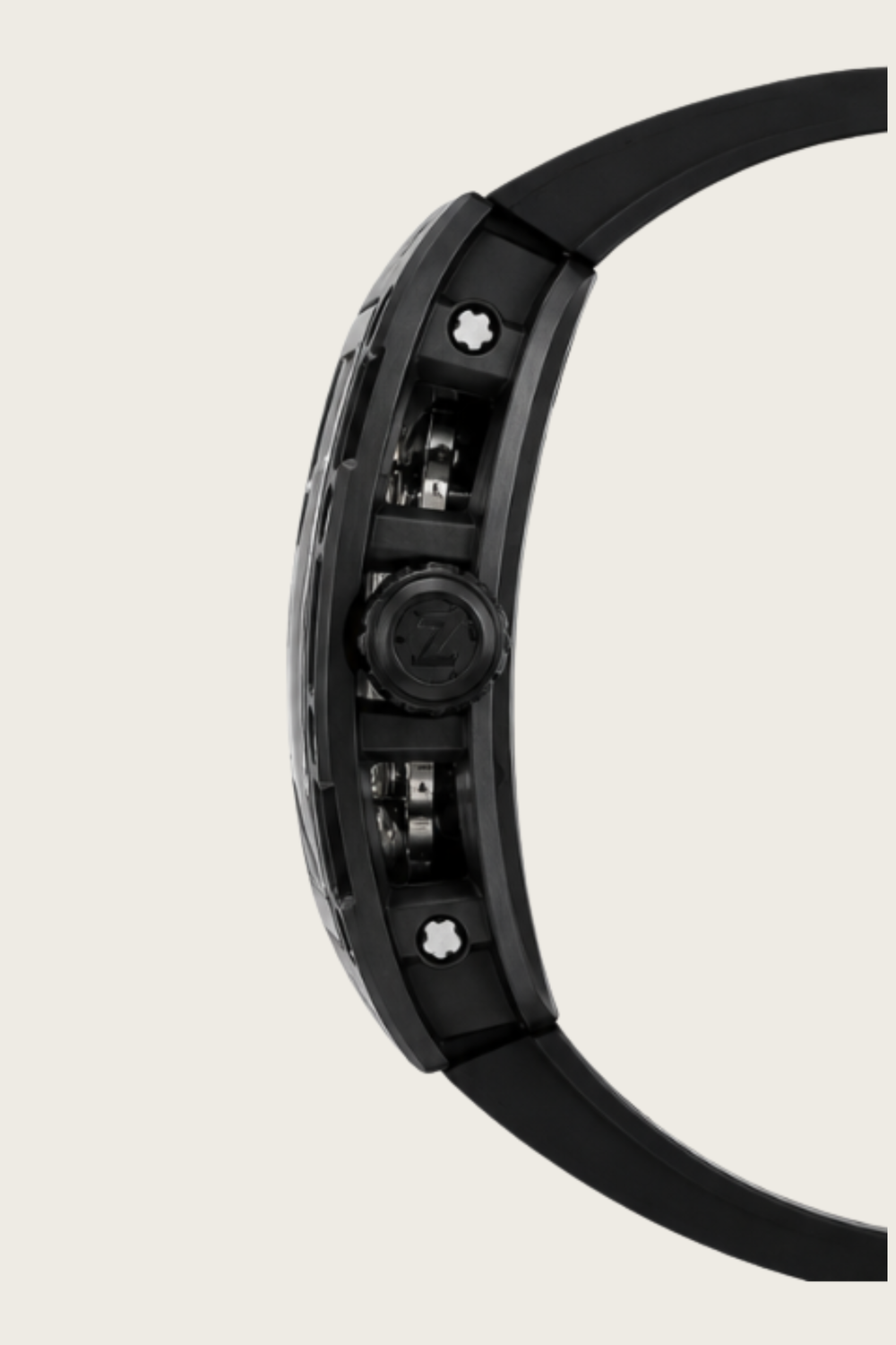 Men's Luxury Gear Carving Design Watch