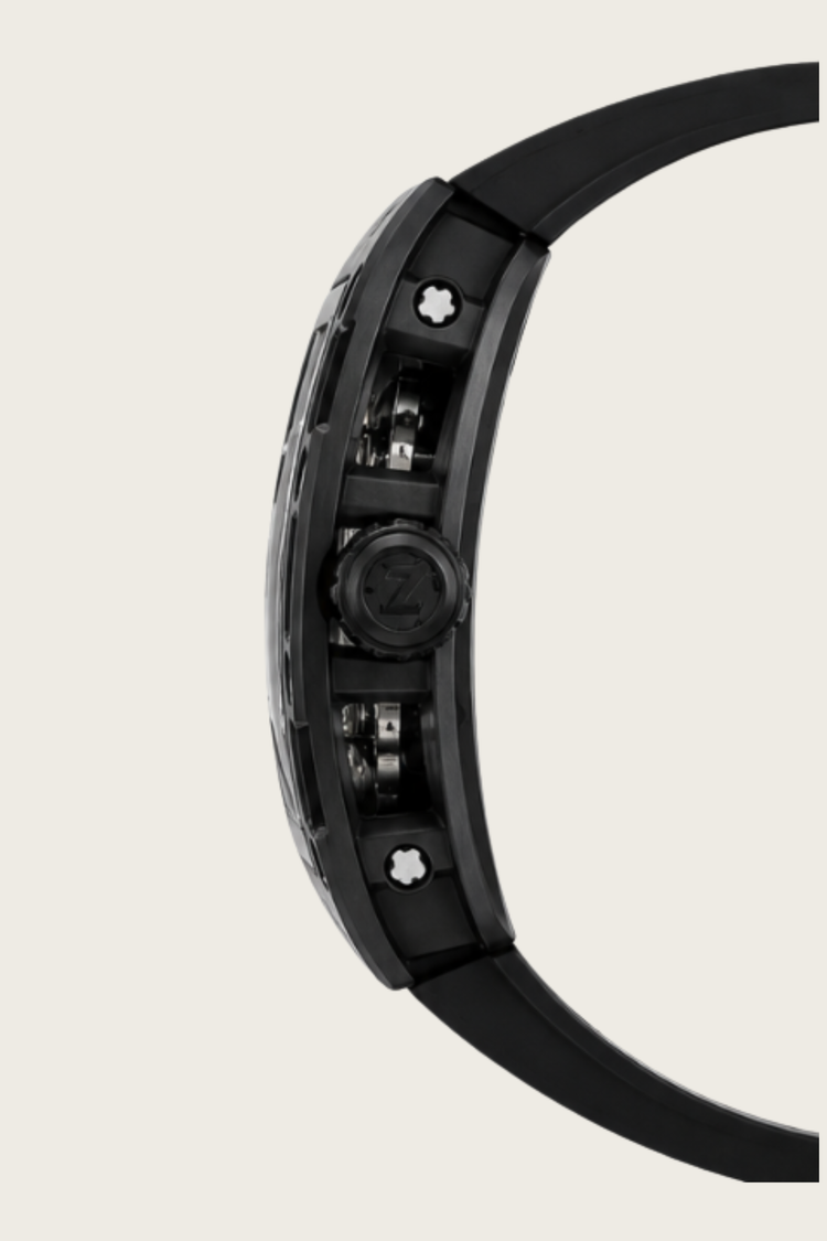 Men's Luxury Gear Carving Design Watch