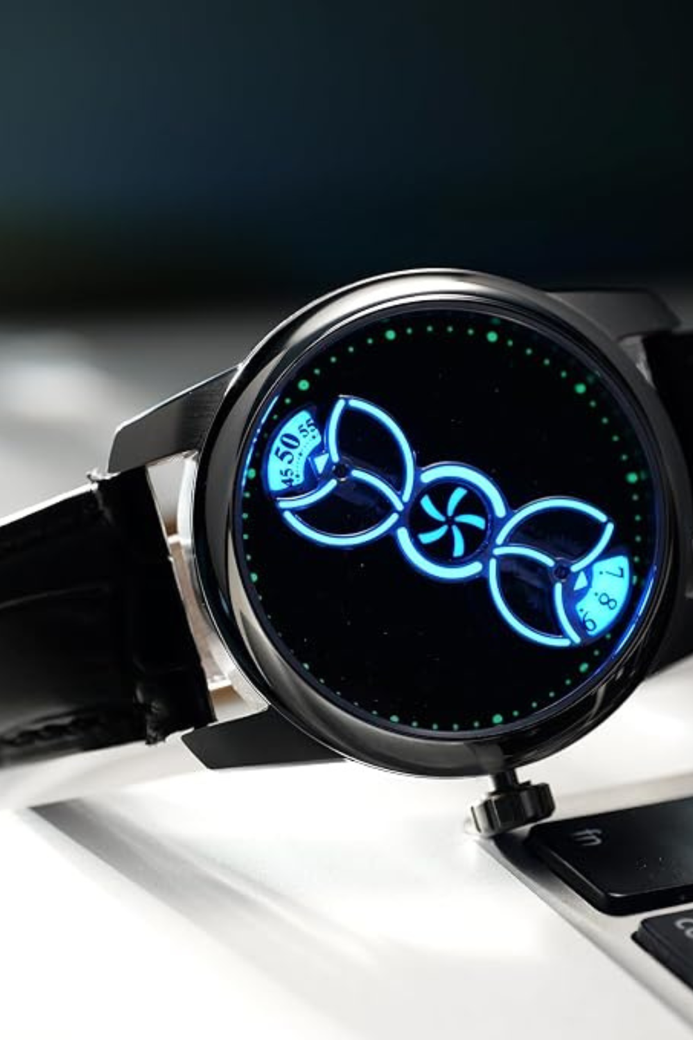 Men's Luxury Super Blue Nightlight Automatic Mechanical Watch