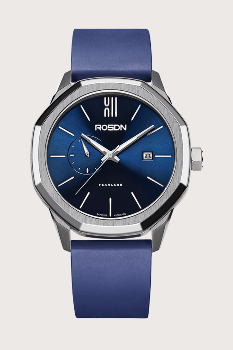 Fearless Meridian Blue Automatic Watch