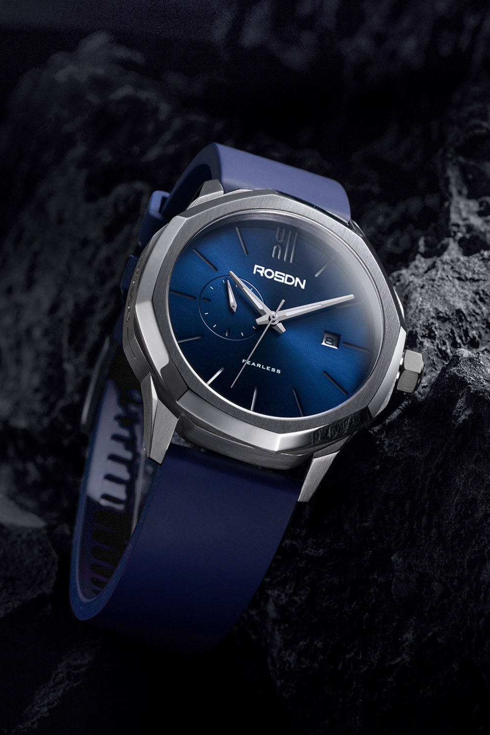 Fearless Meridian Blue Automatic Watch