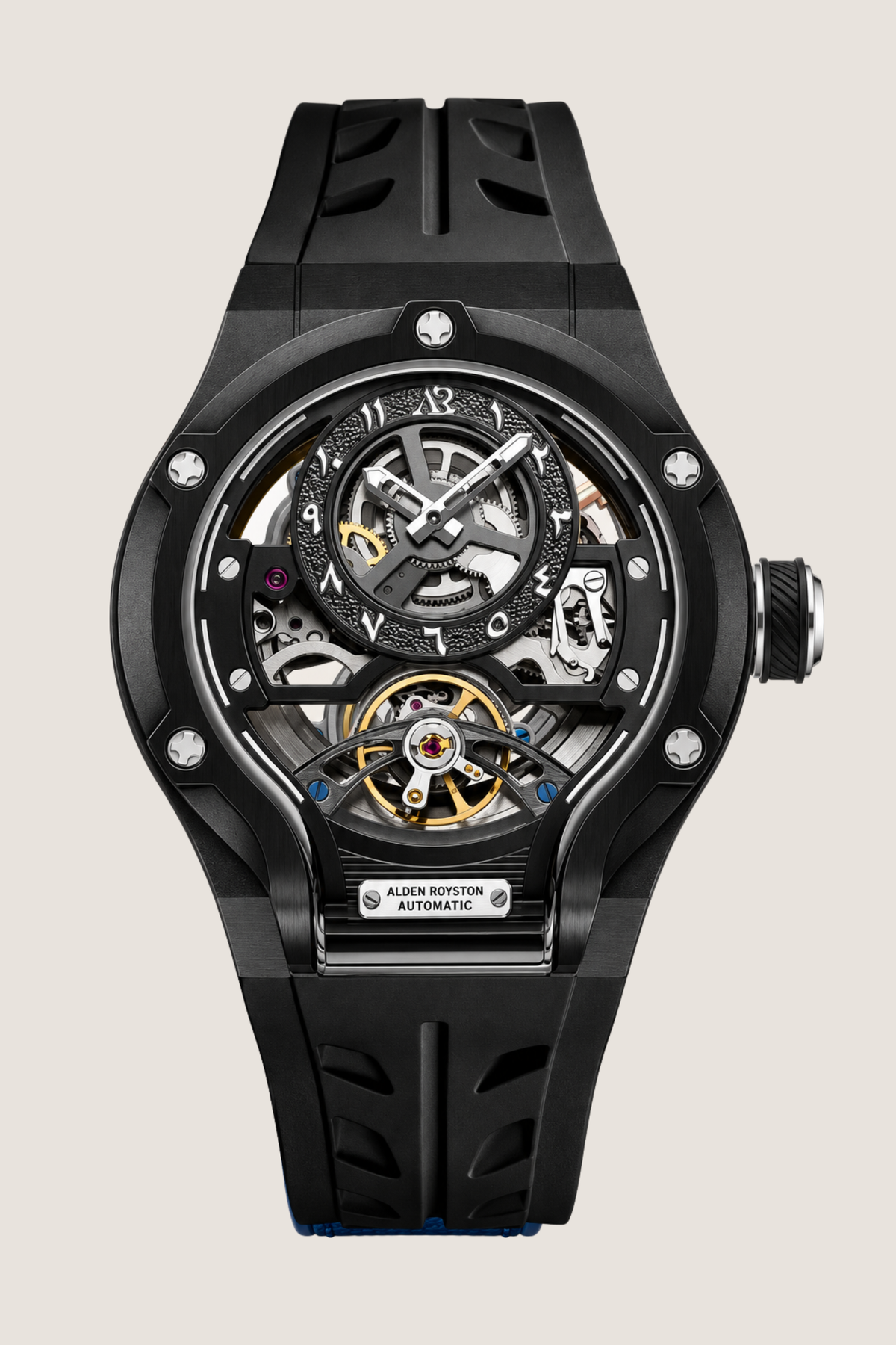 Midnight Floating Dial Luxury Mechanical Watch