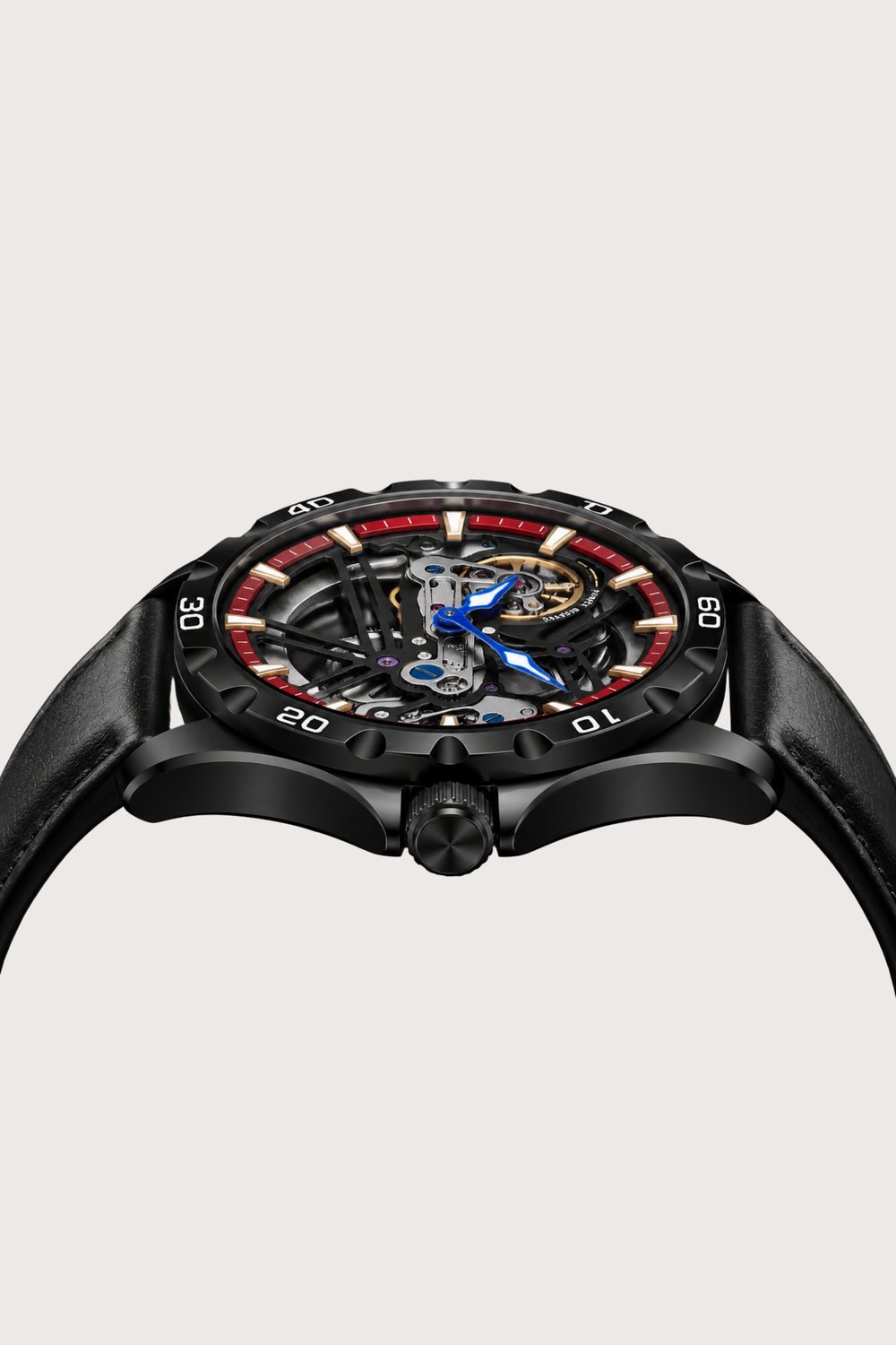 Moto Engine Luxury Black Edition Watch