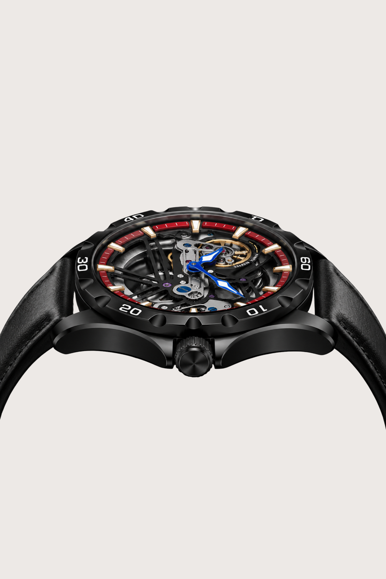 Moto Engine Luxury Black Edition Watch
