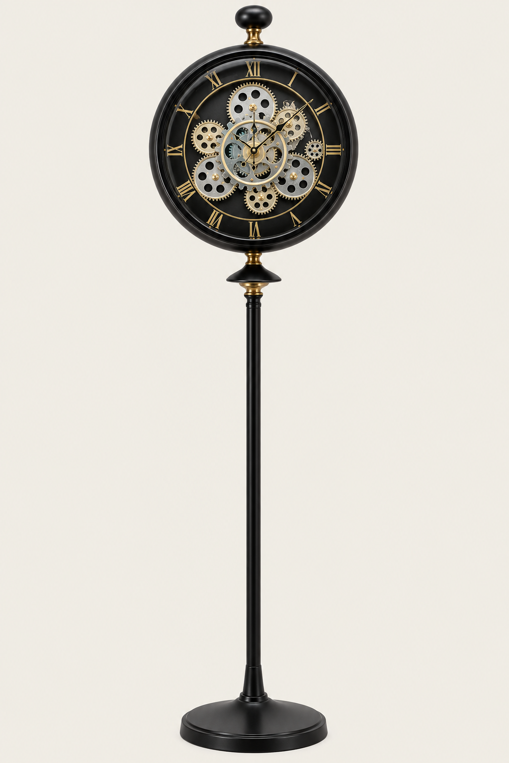 Ornate Pedestal Luxury Floor Clock
