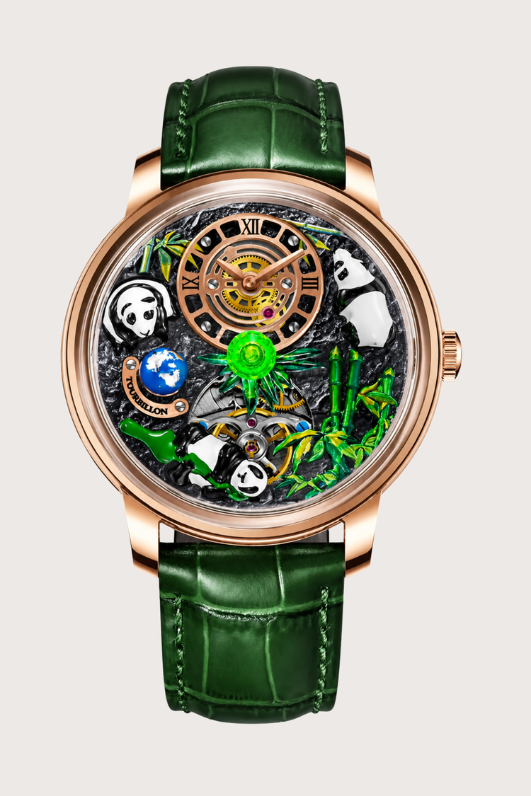 PandaVerse Nature-Inspired Rosegold Watch (41458368)