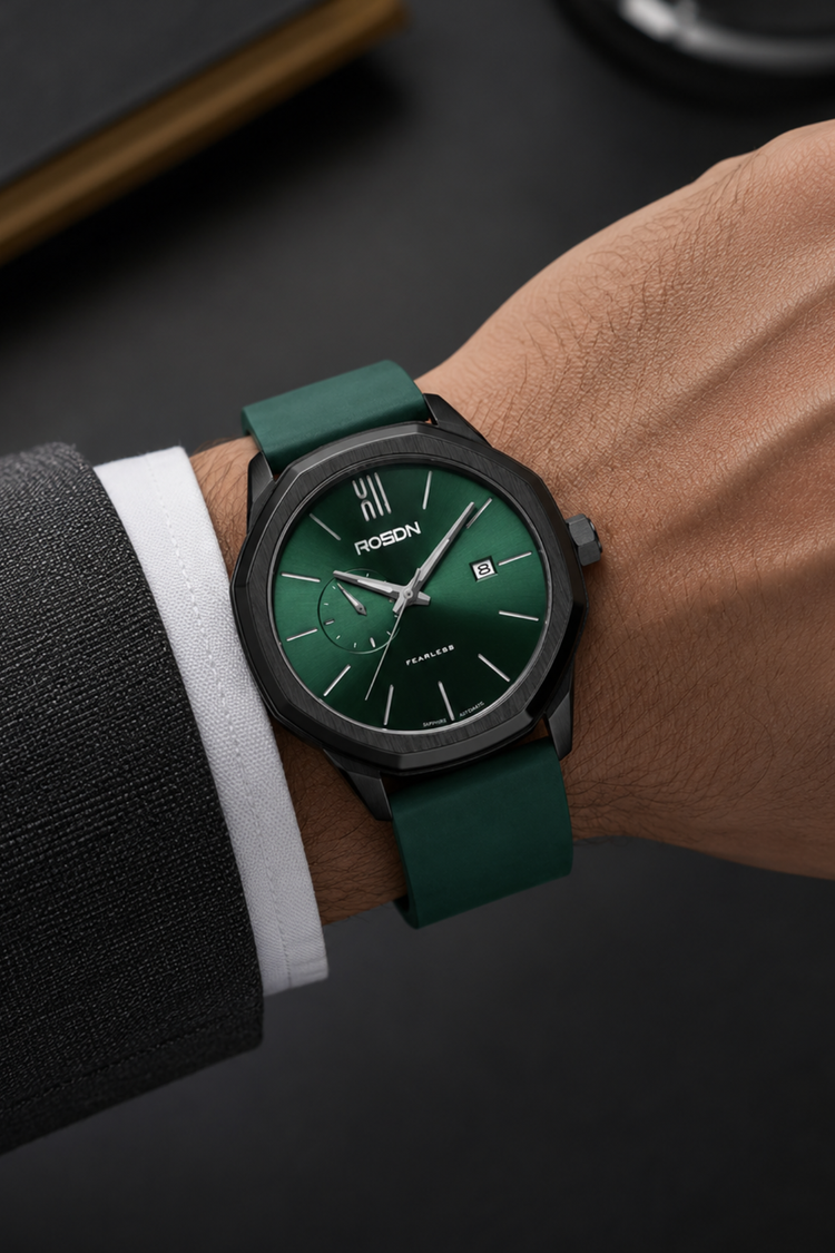 Fearless Meridian Blue Automatic Watch