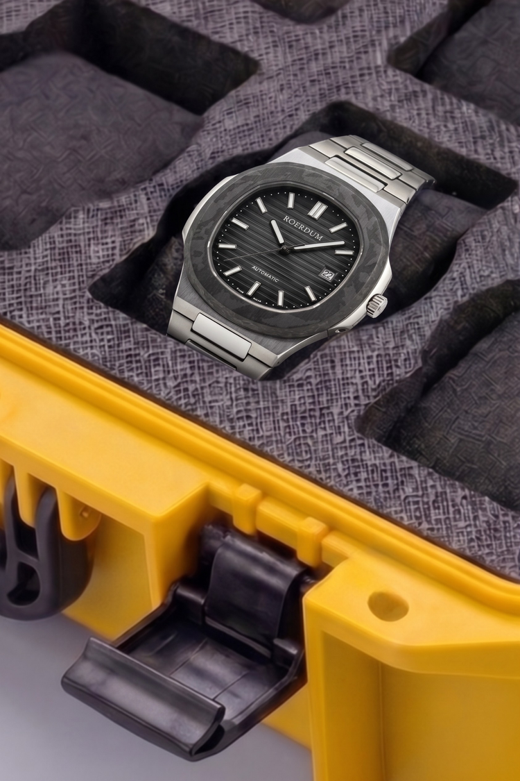 Premium 15-Slot Hard Protective Watch Case | Zivance Edition